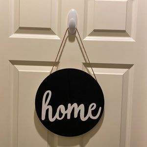 12 x 12 wooden decorative sign.